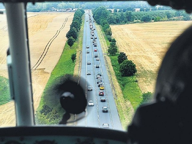 Ruch na starej "trójce&#8221; jest bardzo duży. Kiedy spadnie śnieg, możemy tu spodziewać się dantejskich scen