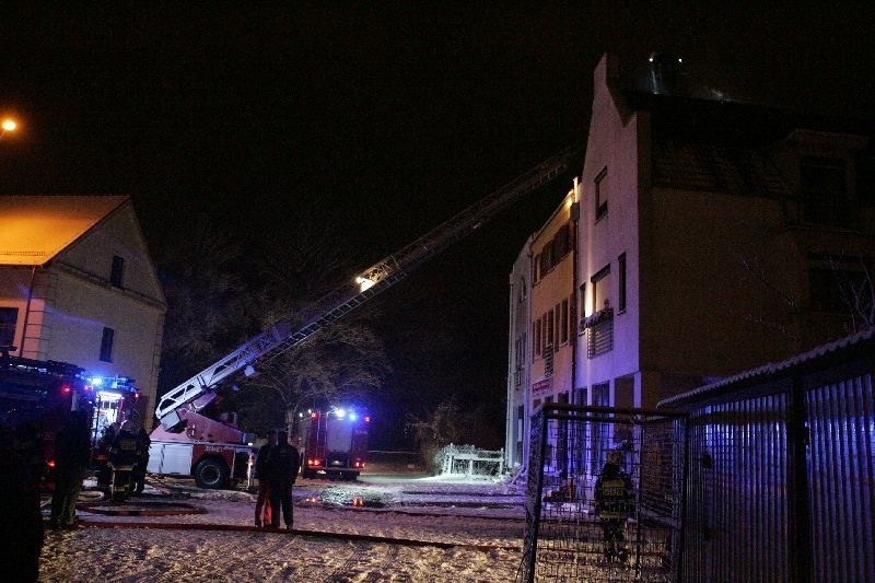 W Kostrzynie nad Odrą w kamienicy przy ul. Książęcej wybuchł...