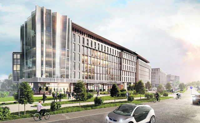 W rejonie ul. Trzebnickiej we Wrocławiu powstaje Promenady Business Park