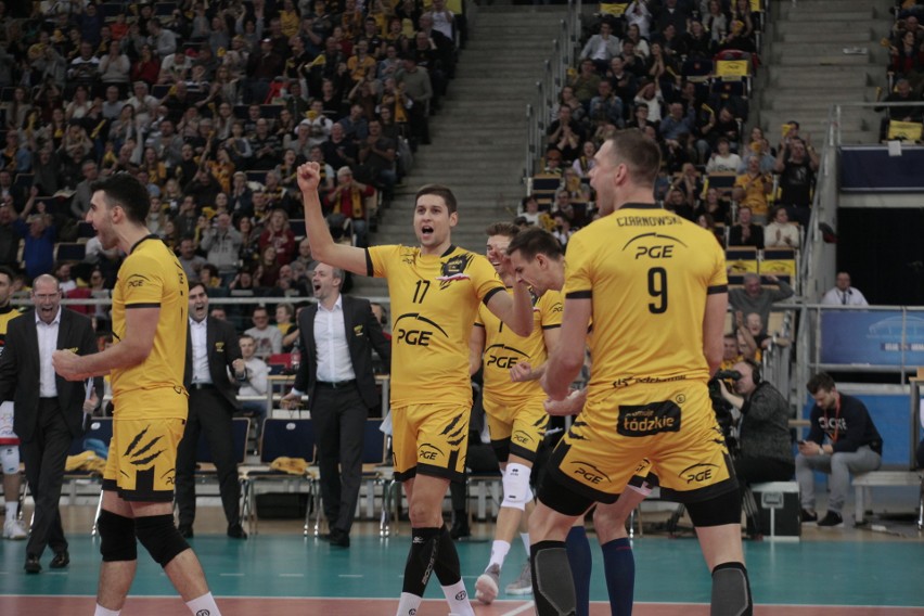 Liga Mistrzów. PGE Skra Bełchatów - Dynamo Moskwa 3:1....