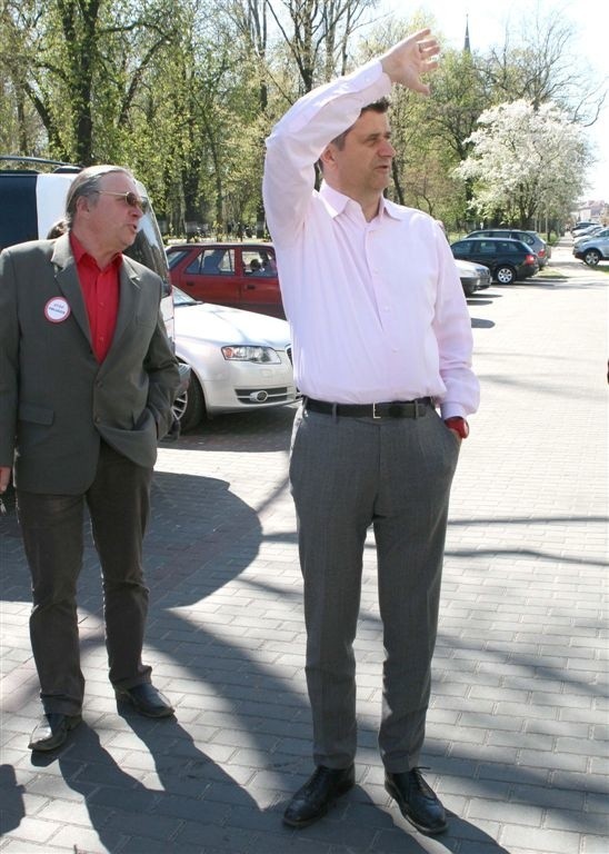 Janusz Palikot w Radomiu.