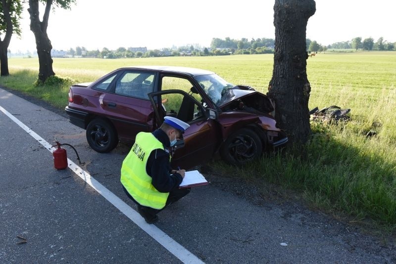 Śmiertelny wypadek na drodze krajowej 22 w Jeziorkach 10.06.2021 r. Zginęła 24-letnia chojniczanka