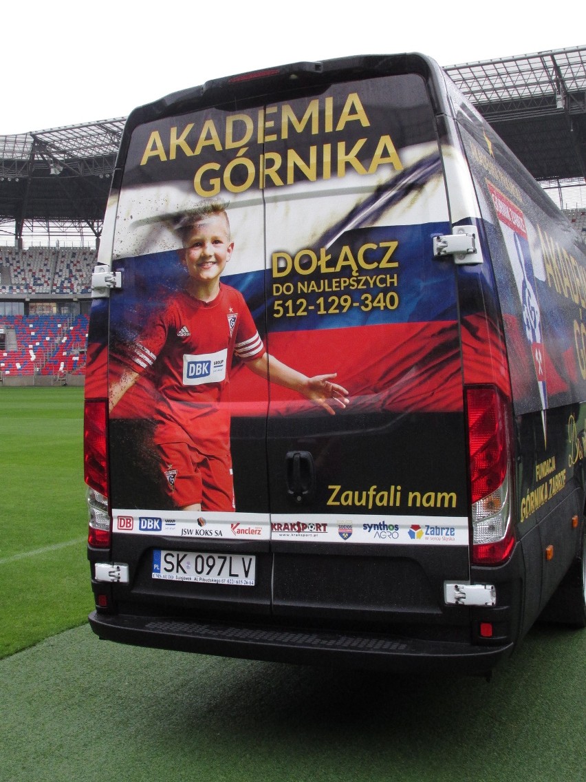 Akademia Górnika  Zabrze dostała autobus klubowy