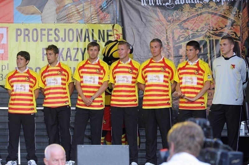 Jagiellonia Białystok prezentacja zespołu