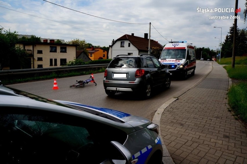 Jastrzębie-Zdrój: na skrzyżowaniu wjechała autem prosto w...