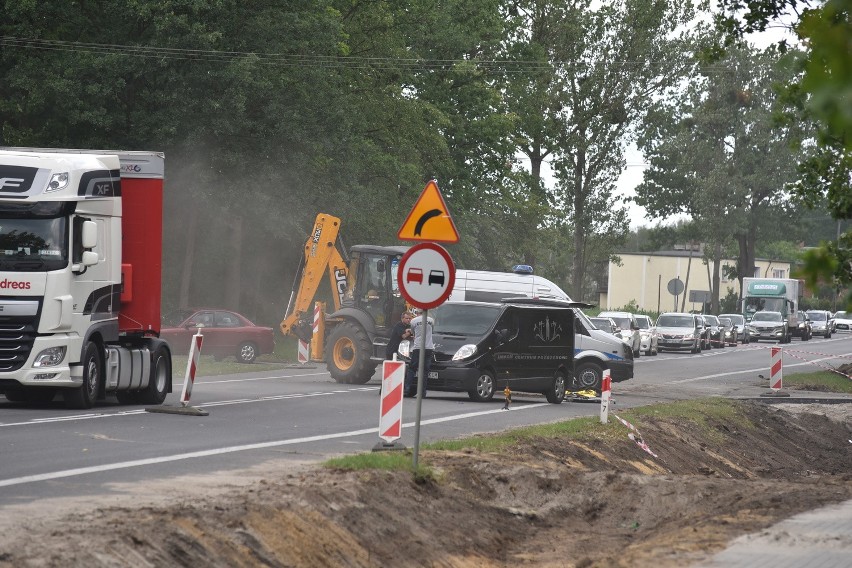 Śmiertelny wypadek motocyklisty...