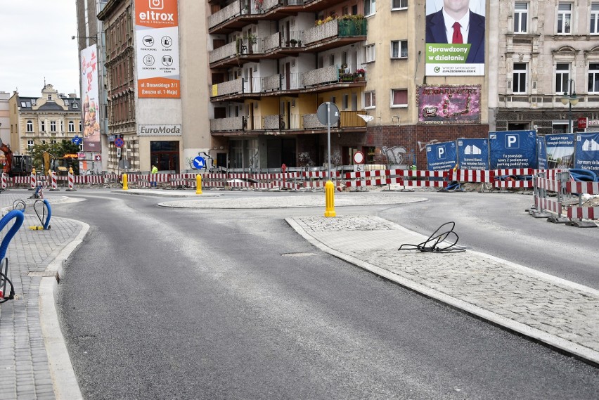 Ulica Żeromskiego i prawoskręt z ul. Oleskiej są już...