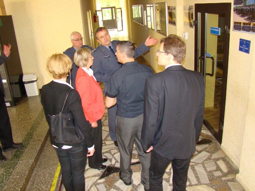 Goście z Niemiec w Ośrodku Szkolenia Służby Więziennej w Kulach [FOTO]
