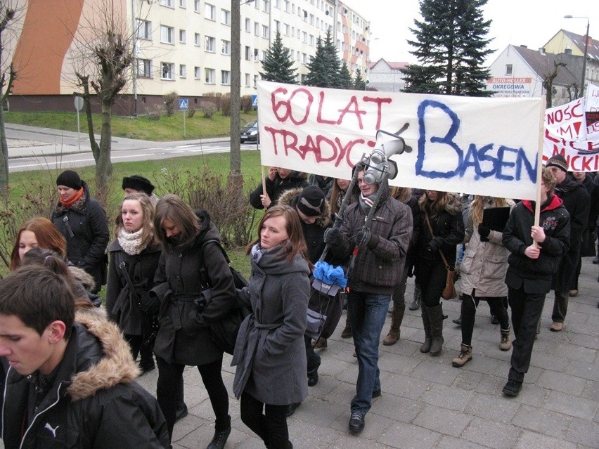 Protest licealistów z Miastka