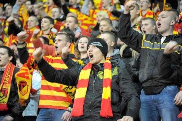 Kibice zamierzają ostro dopingować mecz Jagiellonia - Korona