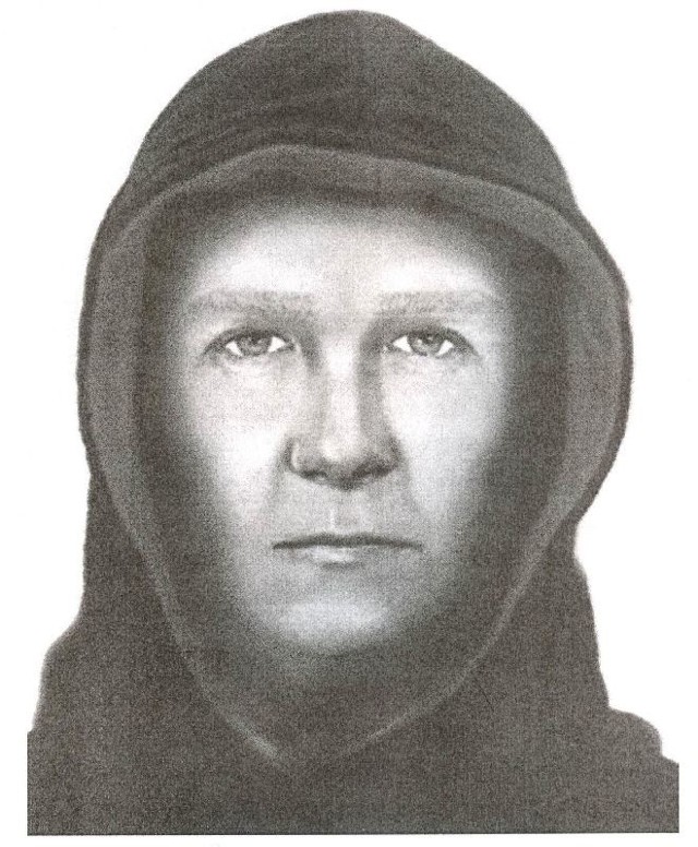 Portret pamięciowy mężczyzny, który w piątkowe popołudnie napadł na 18-latkę na ulicy Kleckiej w Kielcach.