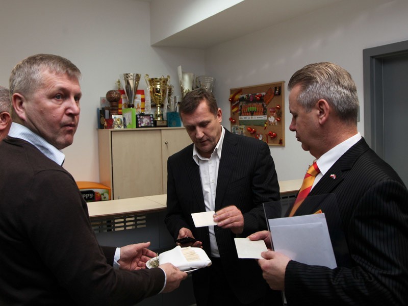 Od lewej: Wiesław Wołoszyn, Wiceprezes Zarządu, Cezary...