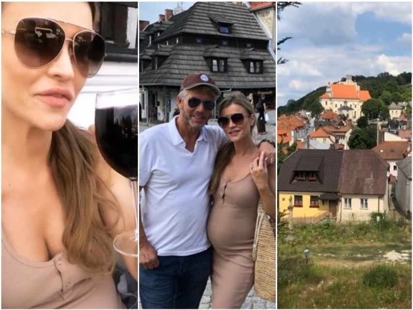 Joanna Krupa na wakacjach w Kazimierzu Dolnym. Urlopem pochwaliła się na Instagramie