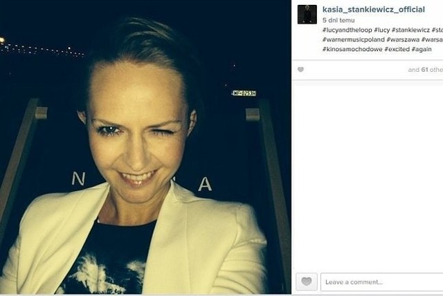 Kasia Stankiewicz (fot. screen z Instagram.com)