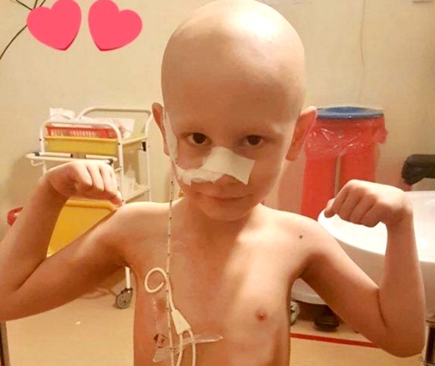 Natanek Gajk walczy ze złośliwym nowotworem - neuroblastomą...