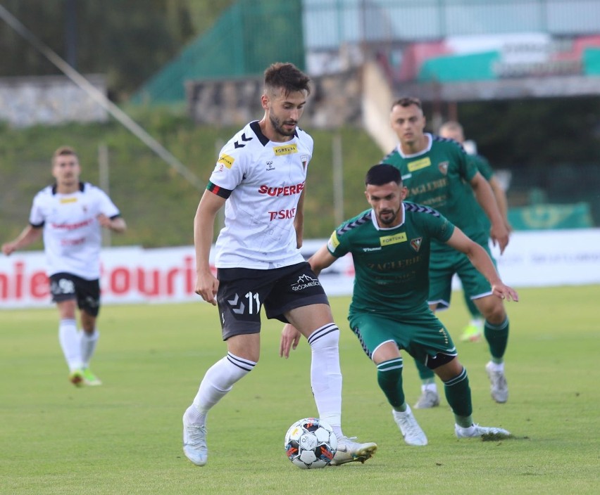 10.08.2022.Fortuna 1. Liga: Zagłębie Sosnowiec - GKS Tychy....