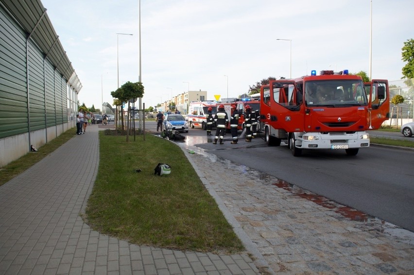 Dzisiaj (16.05), kilka minut po godz. 19., doszło do bardzo...