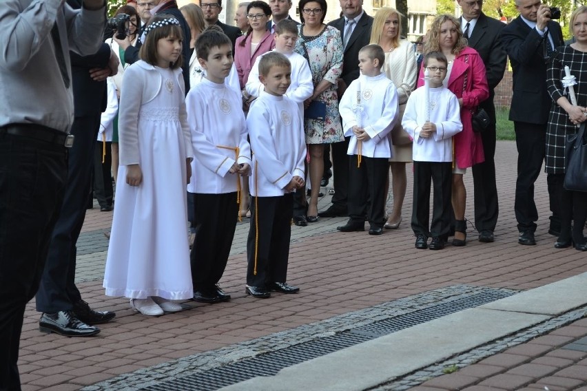 Pierwsza komunia św. w rybnickiej bazylice