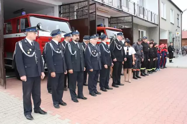 Uroczystość przyjęcia OSP Biadacz do systemu KSR-G.