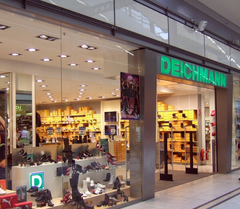 Deichmann niemiecka sieć sklepów obuwniczych z kolei kusi...