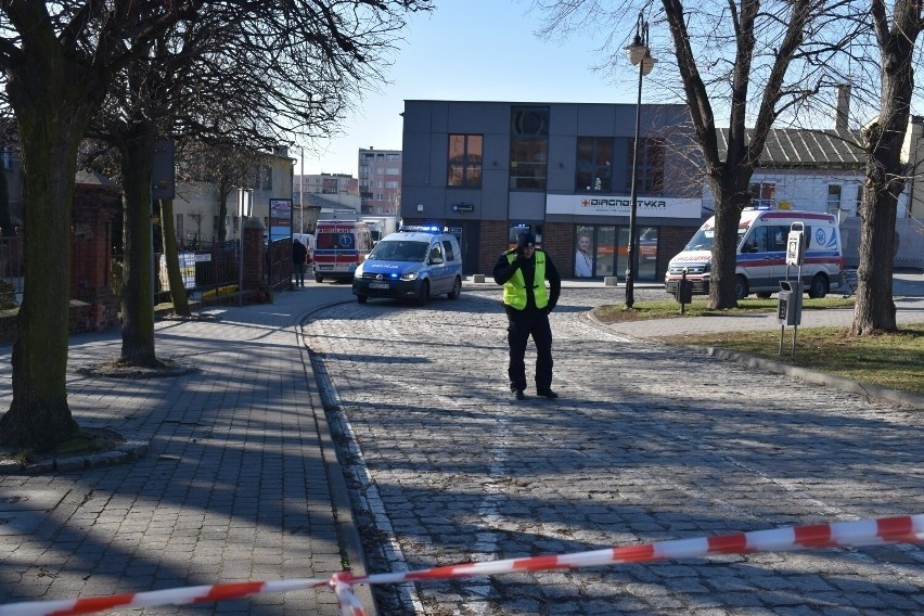Na placu Kościuszki w Pleszewie doszło do podwójnego...