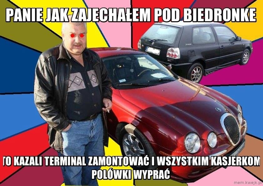 Typowy Mirek [MEM] handlarz aut podbija internet! [NAJLEPSZE ZDJĘCIA]