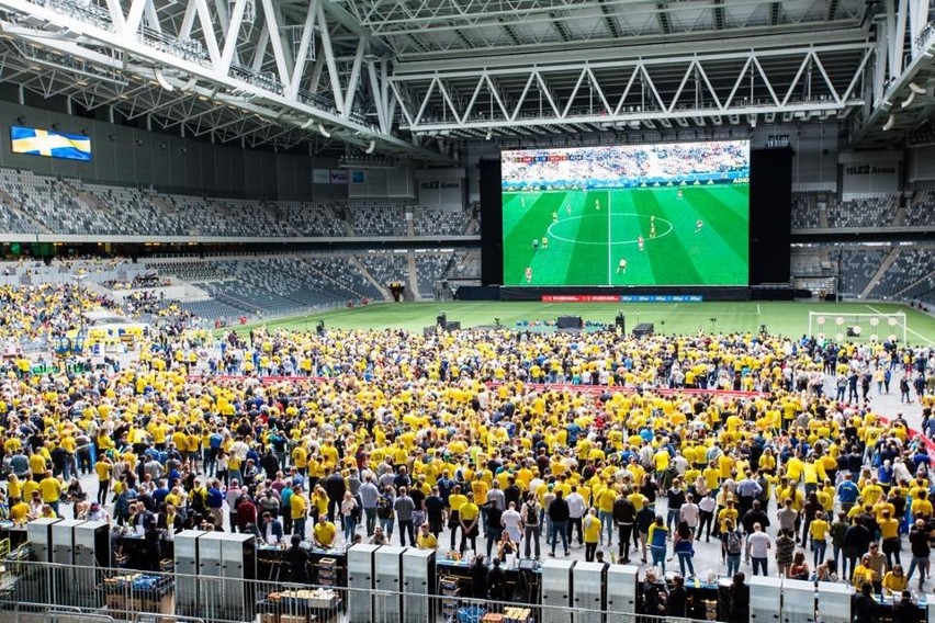Stadion Tele2 Arena może być fanzoną - jak podczas MŚ w 2018...
