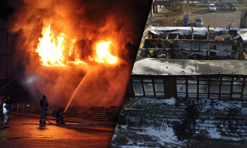 Podpalacz, który podłożył ogień w dworcu PKS w Olkuszu...