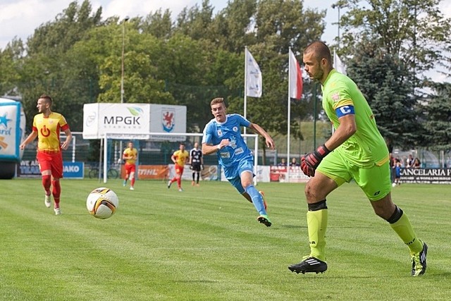 Mateusz Węsierski z Błękitnych Stargard.