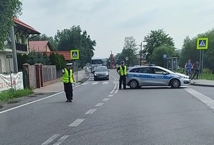 Policja kieruje na objazdy