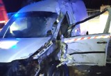 Wypadek w Słoniawach. 16.01.2024 doszło do czołowego zderzenia osobówki z ciężarówką