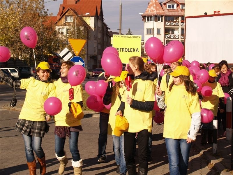 Ostrołęka. To jest wielka kampania życia! Marsz Amazonek 2010