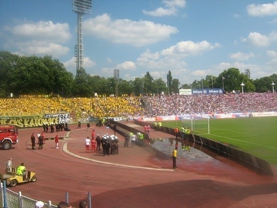 Górnik Zabrze 2:0 GKS Katowice. Trybuny