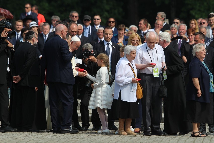 Papież Franciszek w Auschwitz Birkenau