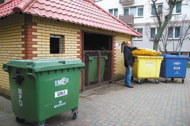 - W czwartym sektorze jest 108 takich miejsc - mówi Adam Kamiński (na zdjęciu), wiceprezes spółki Lech, która zarządza białostockim systemem segregacji odpadów.