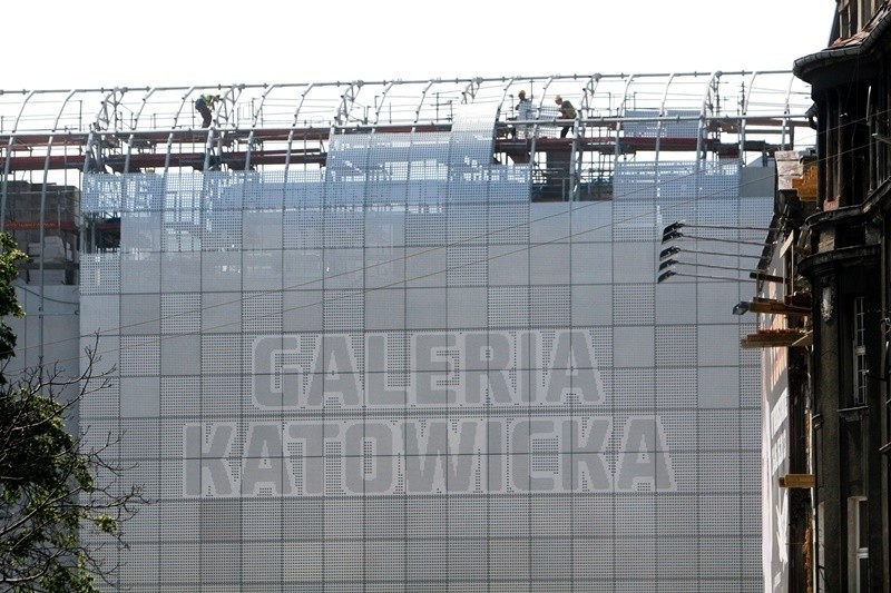 Galeria Katowicka, elewacja od strony ul. Młyńskiej