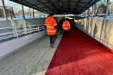 Nowoczesny tunel dla pieszych i rowerzystów w Dąbrowie Górniczej gotowy. Pasażerowie kolei i mieszkańcy będą czuć się bezpieczniej 