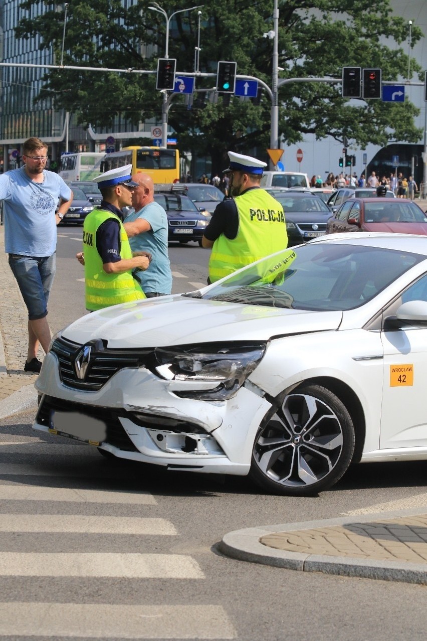 Wypadek koło Wroclavii