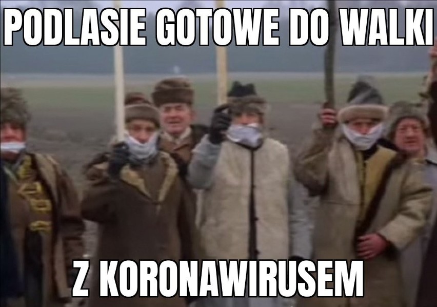 Podlaskie memy o koronawirusie 04.11.2020