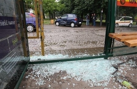 Wypadek na ulicy Nowomiejskiej