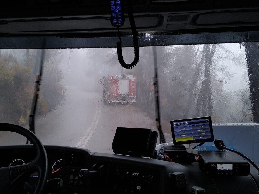 Strażacy z Dolnego Śląska wciąż walczą z ogniem w Grecji....