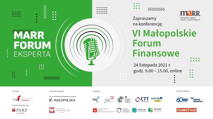 VI Małopolskie Forum Finansowe. Eksperci porozmawiają o zielonym rozwoju firm