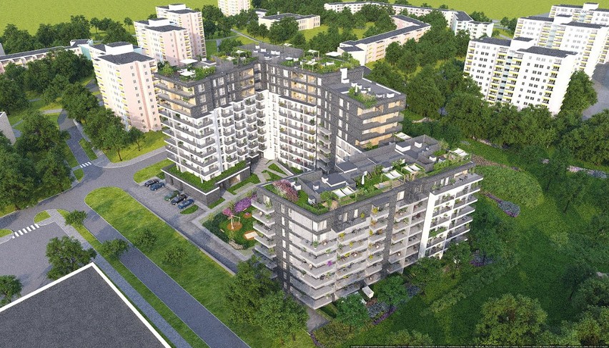 Przy ul. Kameralnej w Lublinie powstaje apartamentowiec z blisko 250 mieszkaniami