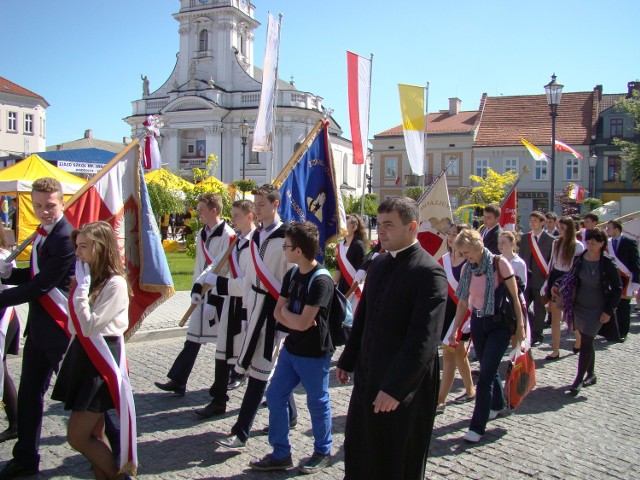 Wczoraj do Wadowic przybyło 1,5 tys. uczniów z 50 szkół