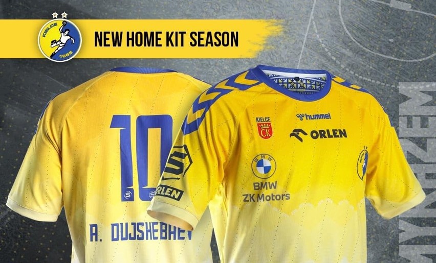 Klub Sportowy Kielce zaprezentował domowe koszulki na sezon...
