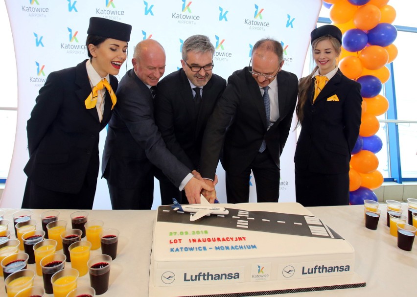 Lufthansa w Katowicach uroczyście otwiera połączenie...