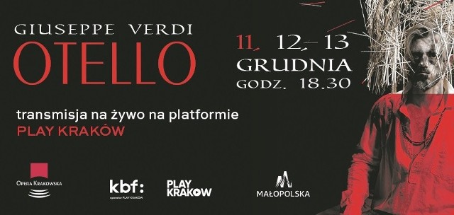 Otello w grudniu na platformie Play Kraków