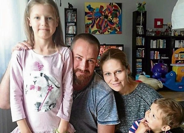 Aktor Paweł Małaszyński odwiedził Olę i jej rodzinę w Supraślu