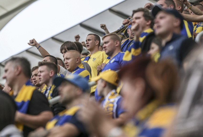 19.08.2017 gdynia,  stadion miejski lotto ekstraklasa, mecz:...