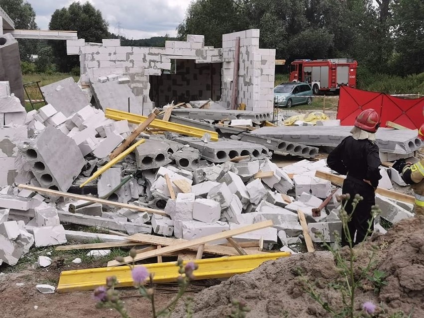 Co wydarzyło się na budowie? Służby badają sprawę. Na...